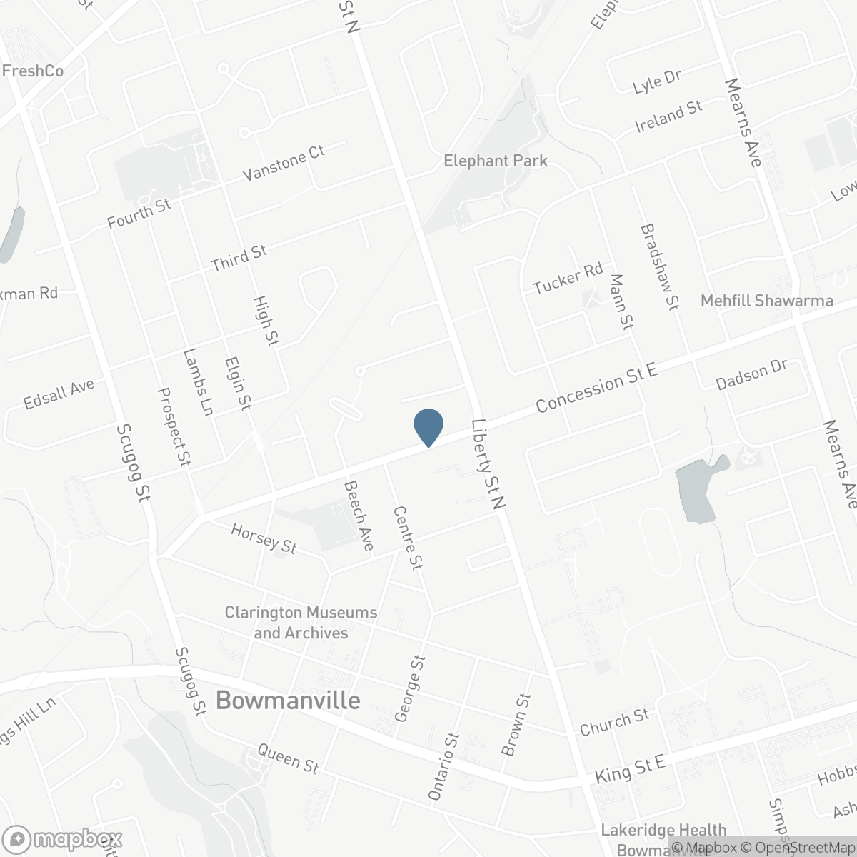 18 CONCESSION STREET W, Clarington, Ontario L1C 1Y5
